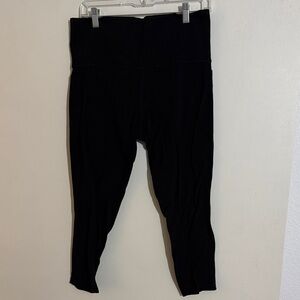 Athleta Black High-Waisted Leggings